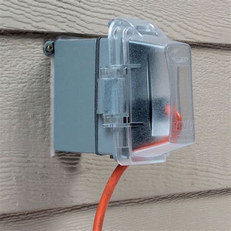 electrical box siding|outdoor electrical box outlet.